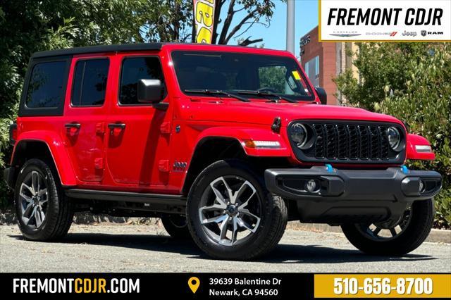 new 2024 Jeep Wrangler 4xe car, priced at $40,870