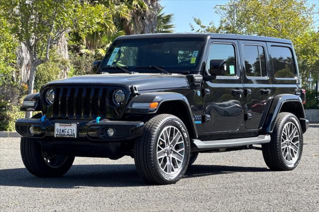 used 2022 Jeep Wrangler Unlimited 4xe car, priced at $31,488