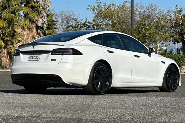 used 2022 Tesla Model S car, priced at $56,988