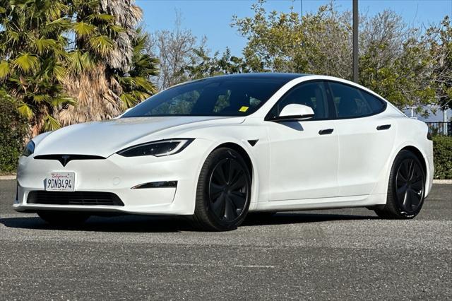 used 2022 Tesla Model S car, priced at $56,988