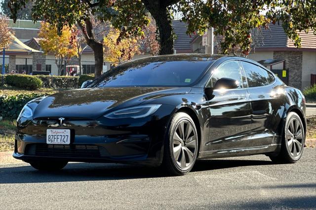 used 2022 Tesla Model S car, priced at $44,588