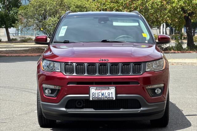 used 2021 Jeep Compass car, priced at $17,477