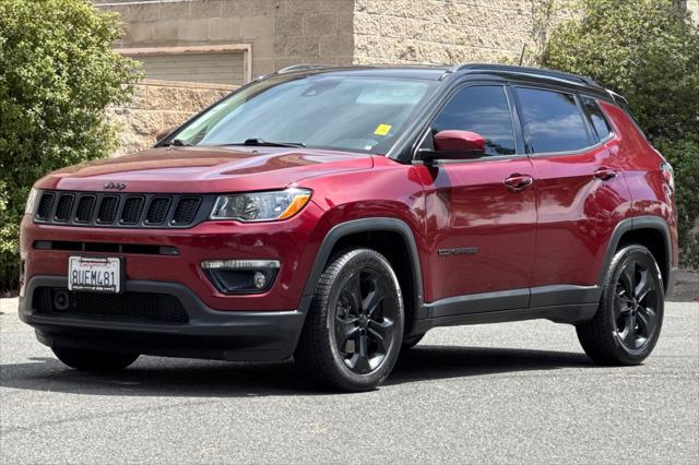 used 2021 Jeep Compass car, priced at $17,477