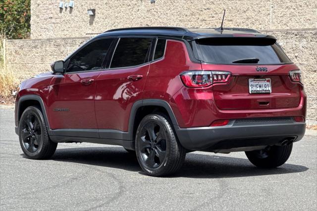 used 2021 Jeep Compass car, priced at $17,477
