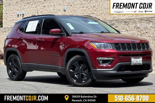 used 2021 Jeep Compass car, priced at $17,477
