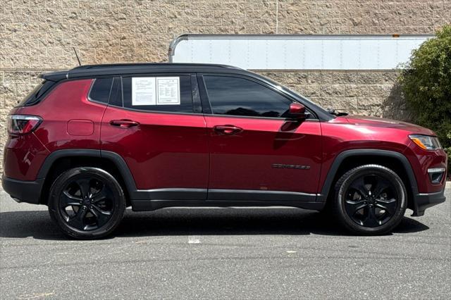 used 2021 Jeep Compass car, priced at $17,477