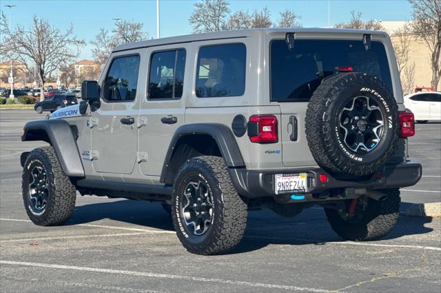 used 2021 Jeep Wrangler Unlimited 4xe car, priced at $35,488