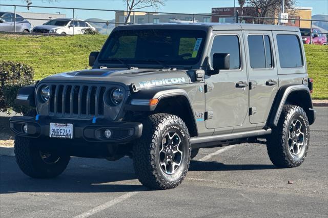 used 2021 Jeep Wrangler Unlimited 4xe car, priced at $35,488