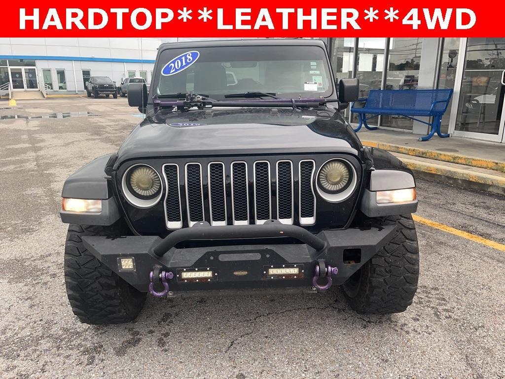 used 2018 Jeep Wrangler Unlimited car, priced at $28,973