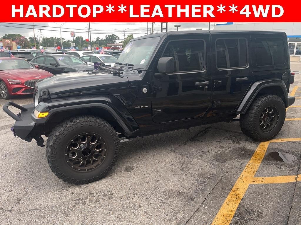 used 2018 Jeep Wrangler Unlimited car, priced at $28,973