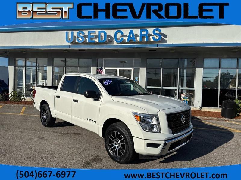 used 2022 Nissan Titan car, priced at $29,895