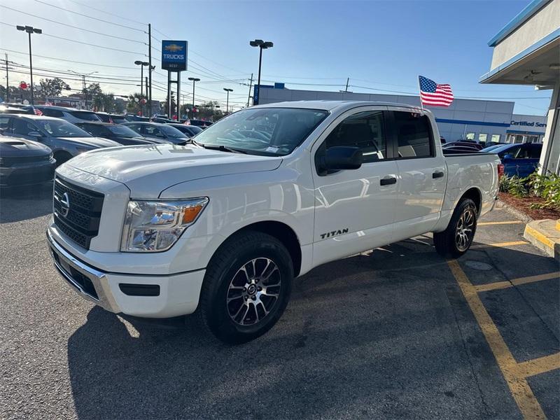 used 2022 Nissan Titan car, priced at $29,795