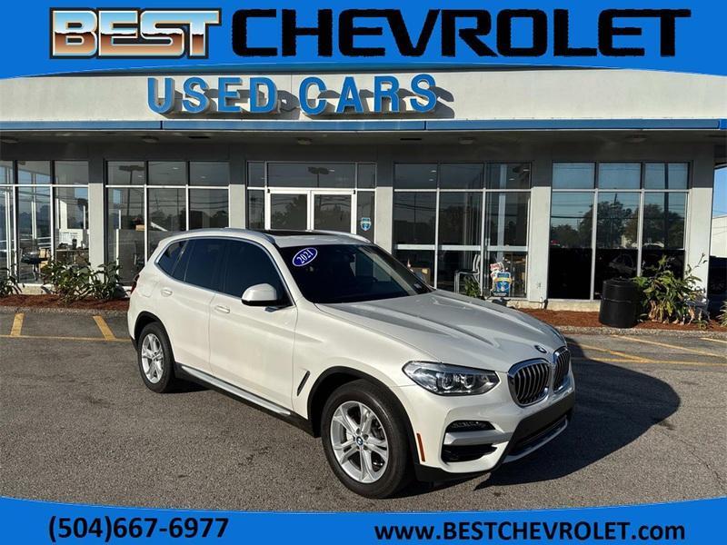 used 2021 BMW X3 car, priced at $27,257