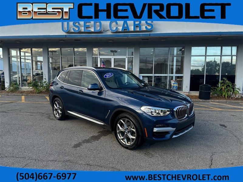 used 2021 BMW X3 car, priced at $28,848