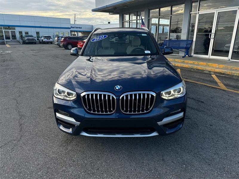 used 2021 BMW X3 car, priced at $28,608