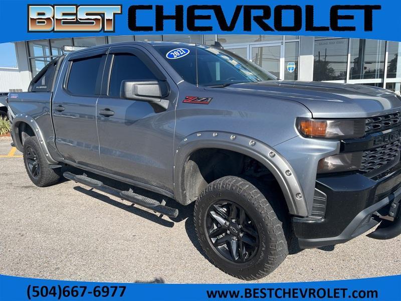 used 2021 Chevrolet Silverado 1500 car, priced at $34,995