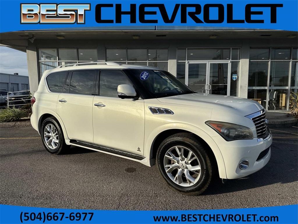 used 2012 INFINITI QX56 car, priced at $14,595