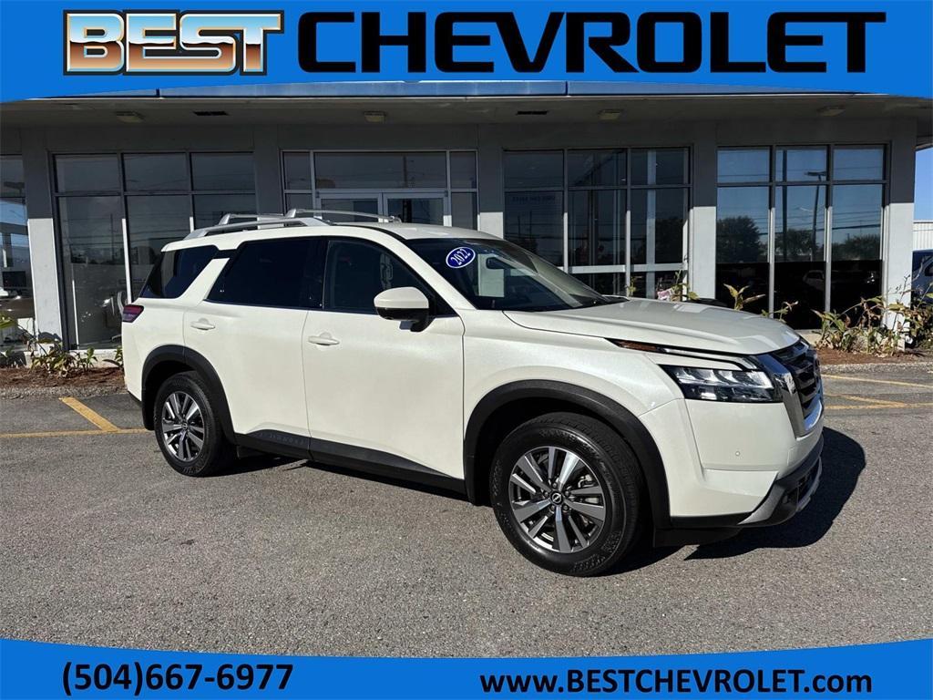 used 2022 Nissan Pathfinder car, priced at $29,375
