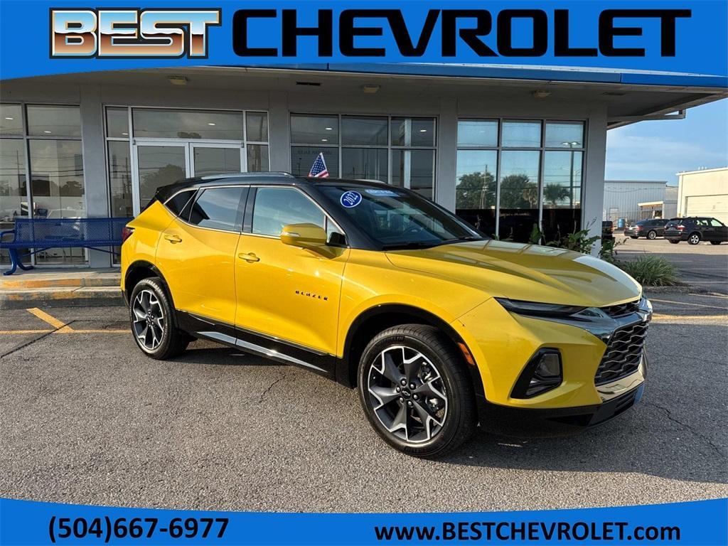 used 2022 Chevrolet Blazer car, priced at $32,995