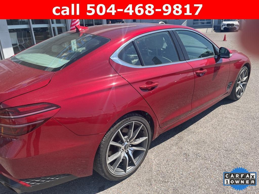 used 2023 Genesis G70 car, priced at $30,995