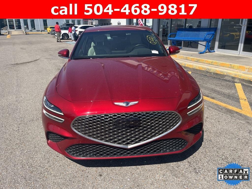 used 2023 Genesis G70 car, priced at $30,995