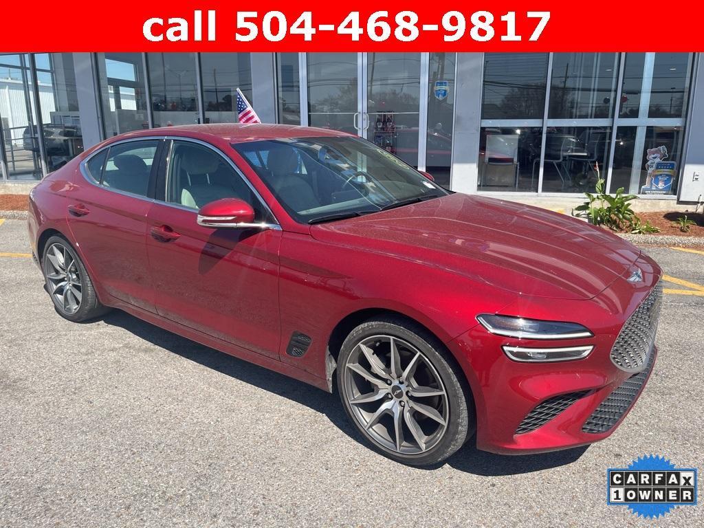 used 2023 Genesis G70 car, priced at $30,995