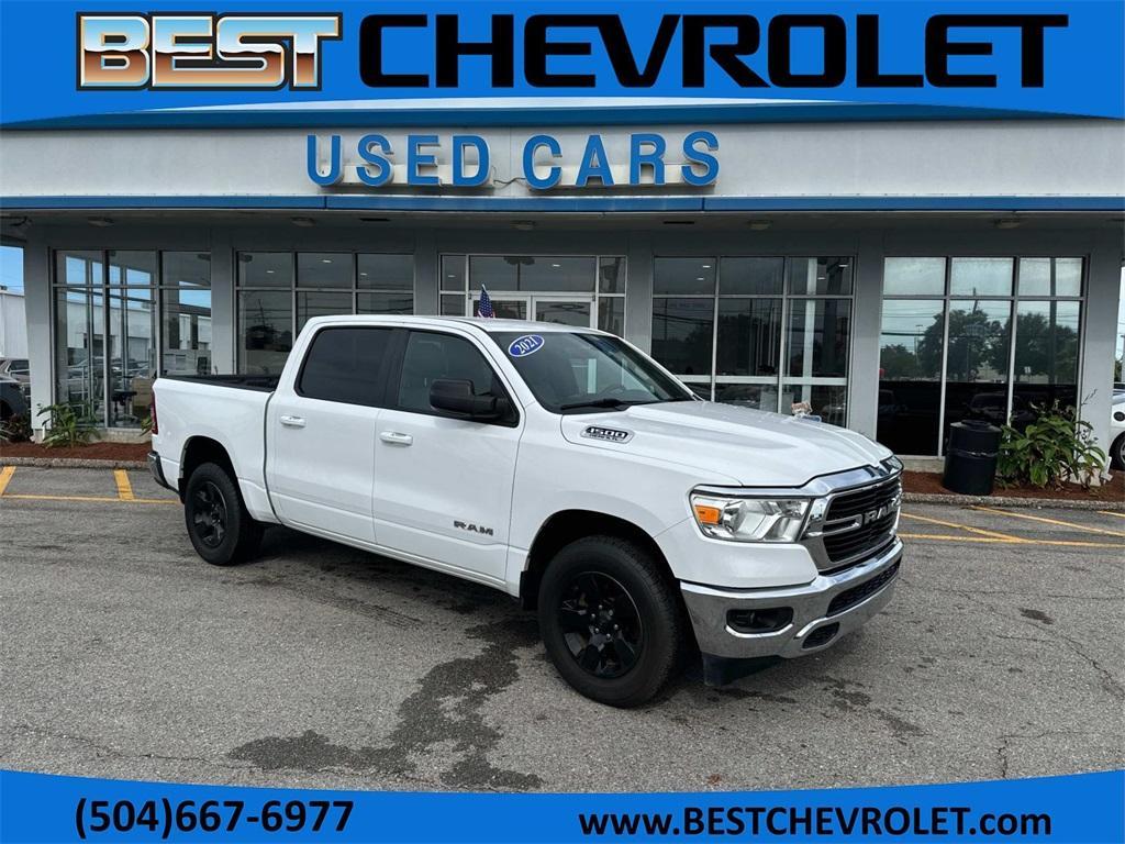 used 2021 Ram 1500 car, priced at $38,507