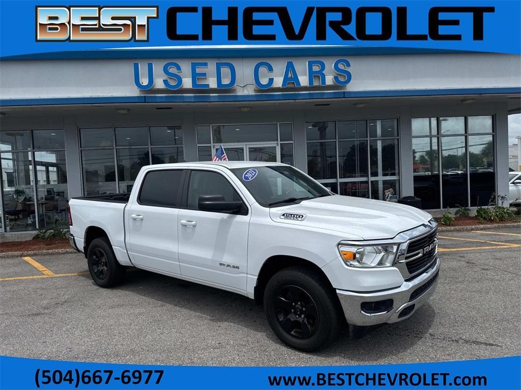 used 2021 Ram 1500 car, priced at $35,495