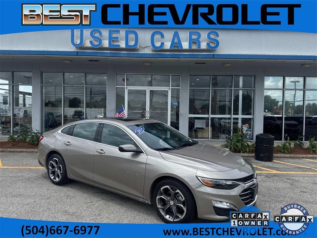 used 2024 Chevrolet Malibu car, priced at $21,375