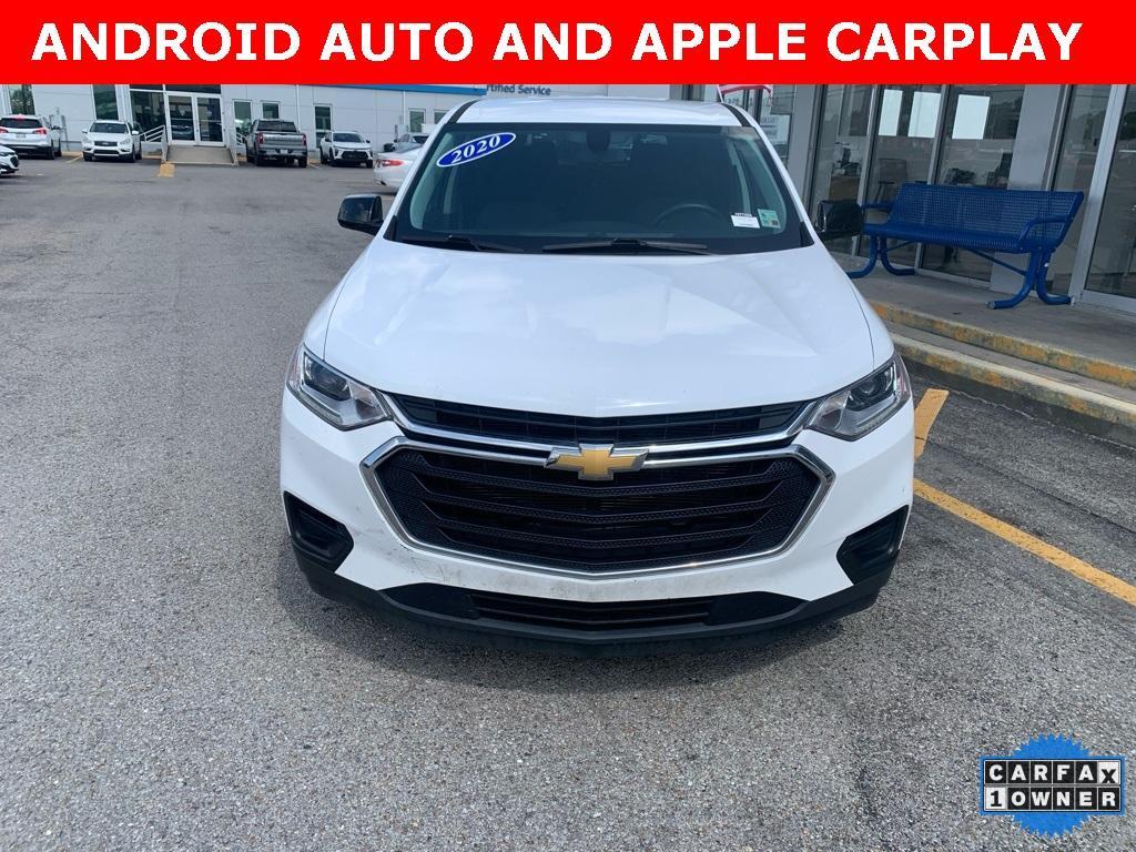 used 2020 Chevrolet Traverse car, priced at $19,495