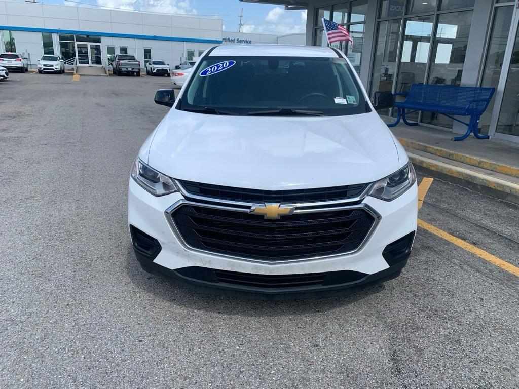 used 2020 Chevrolet Traverse car, priced at $19,999