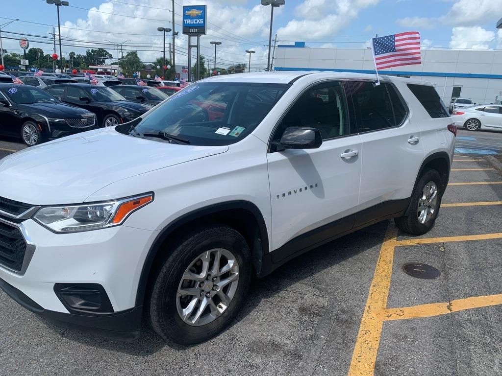 used 2020 Chevrolet Traverse car, priced at $19,999