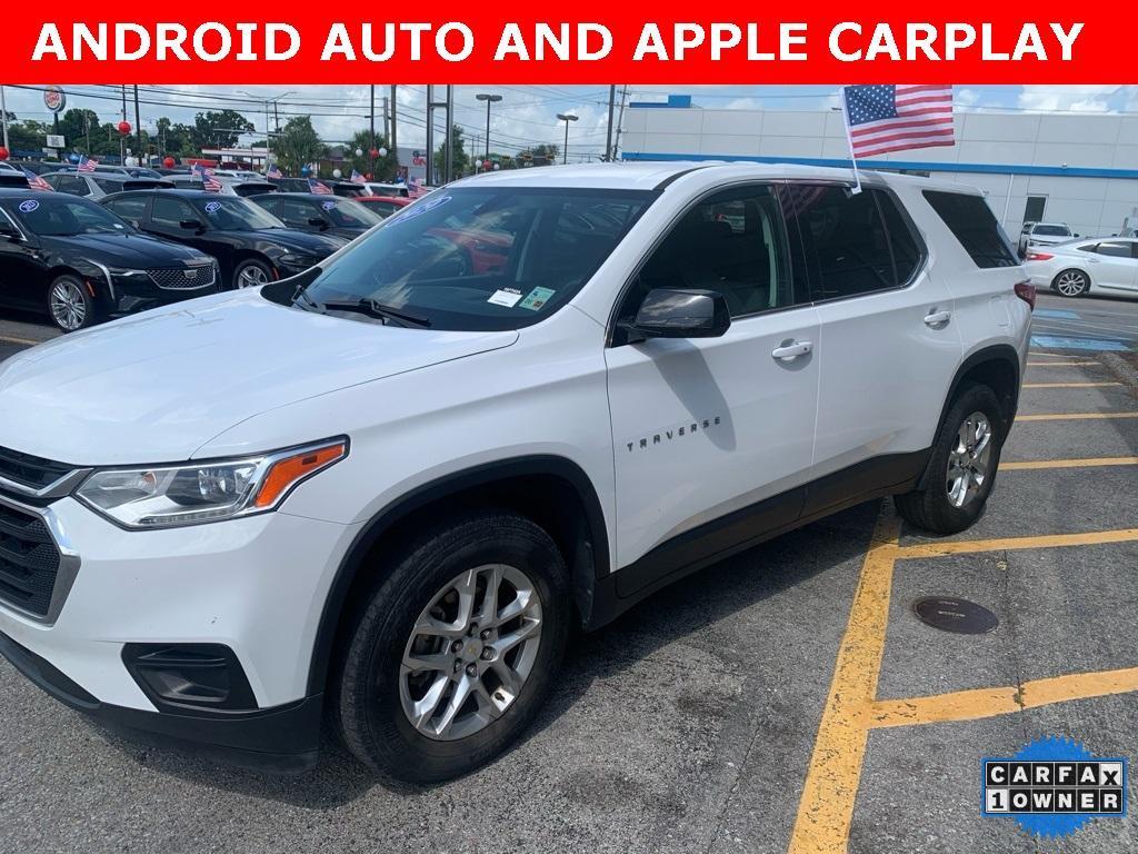 used 2020 Chevrolet Traverse car, priced at $19,495