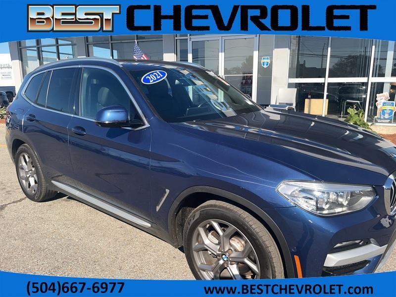 used 2021 BMW X3 car, priced at $29,395