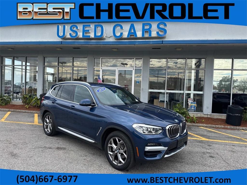 used 2021 BMW X3 car, priced at $25,995