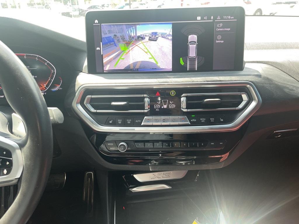 used 2022 BMW X3 car, priced at $31,495