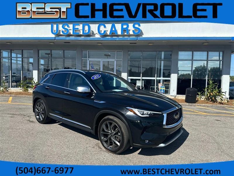 used 2021 INFINITI QX50 car, priced at $28,485