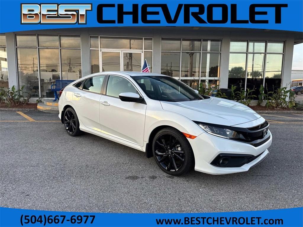 used 2019 Honda Civic car, priced at $21,495