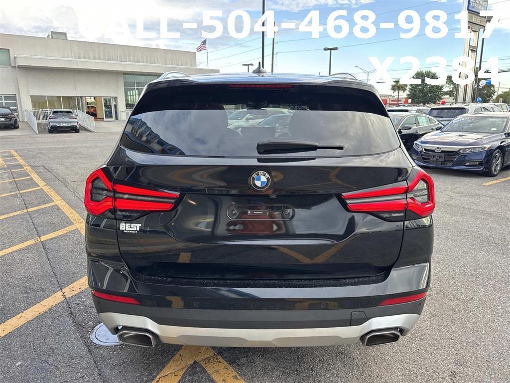 used 2024 BMW X3 car, priced at $39,495