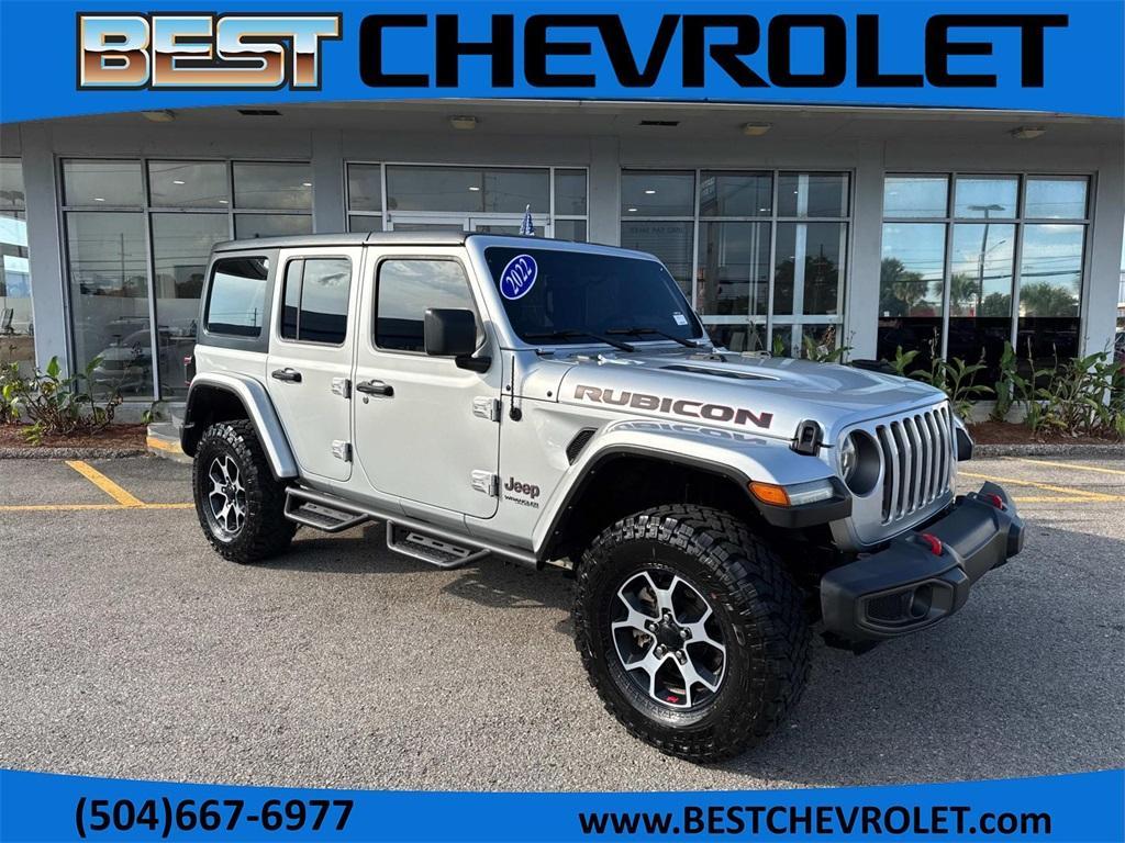 used 2022 Jeep Wrangler Unlimited car, priced at $38,995