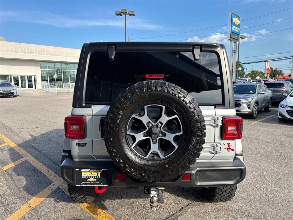 used 2022 Jeep Wrangler Unlimited car, priced at $38,995