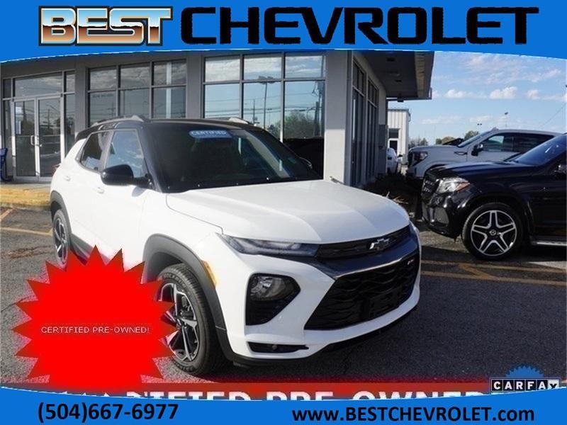 used 2021 Chevrolet TrailBlazer car, priced at $23,150