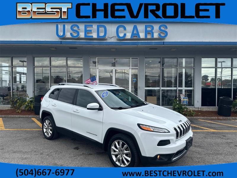 used 2017 Jeep Cherokee car, priced at $12,595