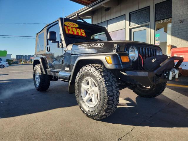 used 2005 Jeep Wrangler car, priced at $12,995