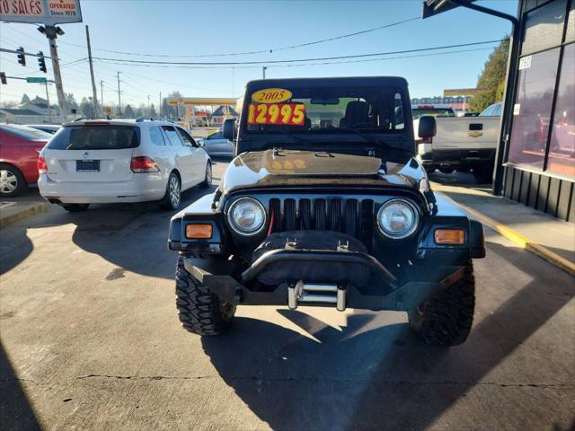 used 2005 Jeep Wrangler car, priced at $12,995