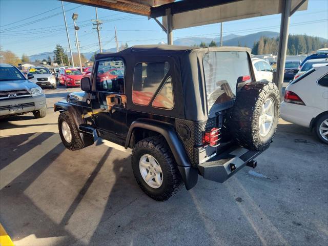 used 2005 Jeep Wrangler car, priced at $12,995