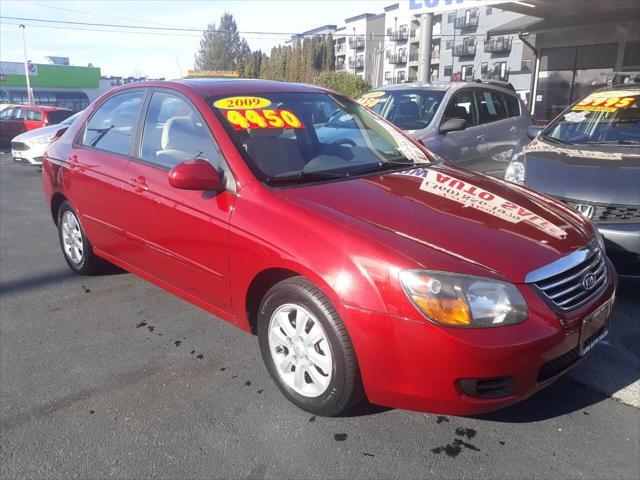 used 2009 Kia Spectra car, priced at $4,450