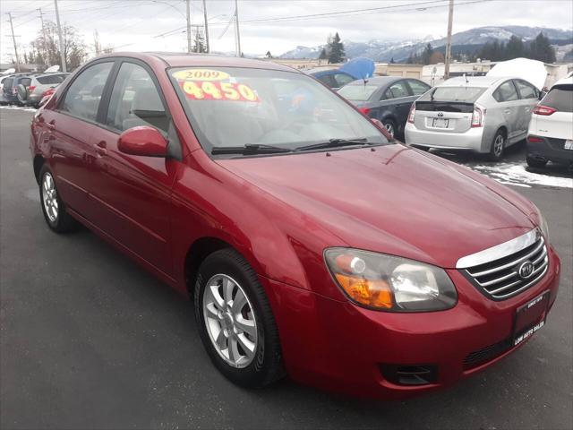 used 2009 Kia Spectra car, priced at $4,450