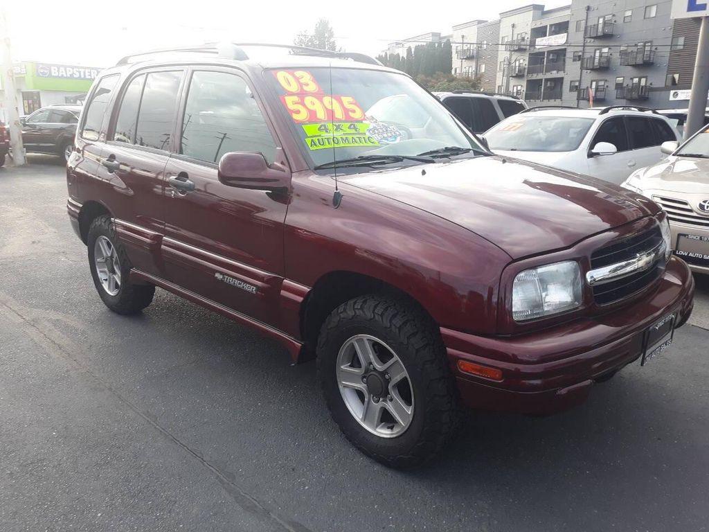 used 2003 Chevrolet Tracker car, priced at $5,995