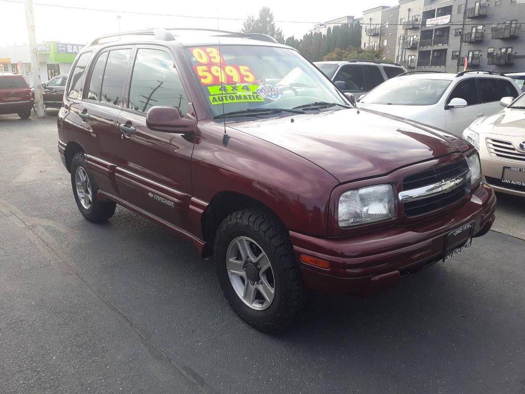 used 2003 Chevrolet Tracker car, priced at $5,995